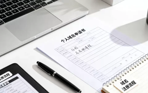 个人域名申请书怎么写？个人域名注册流程及注意事项