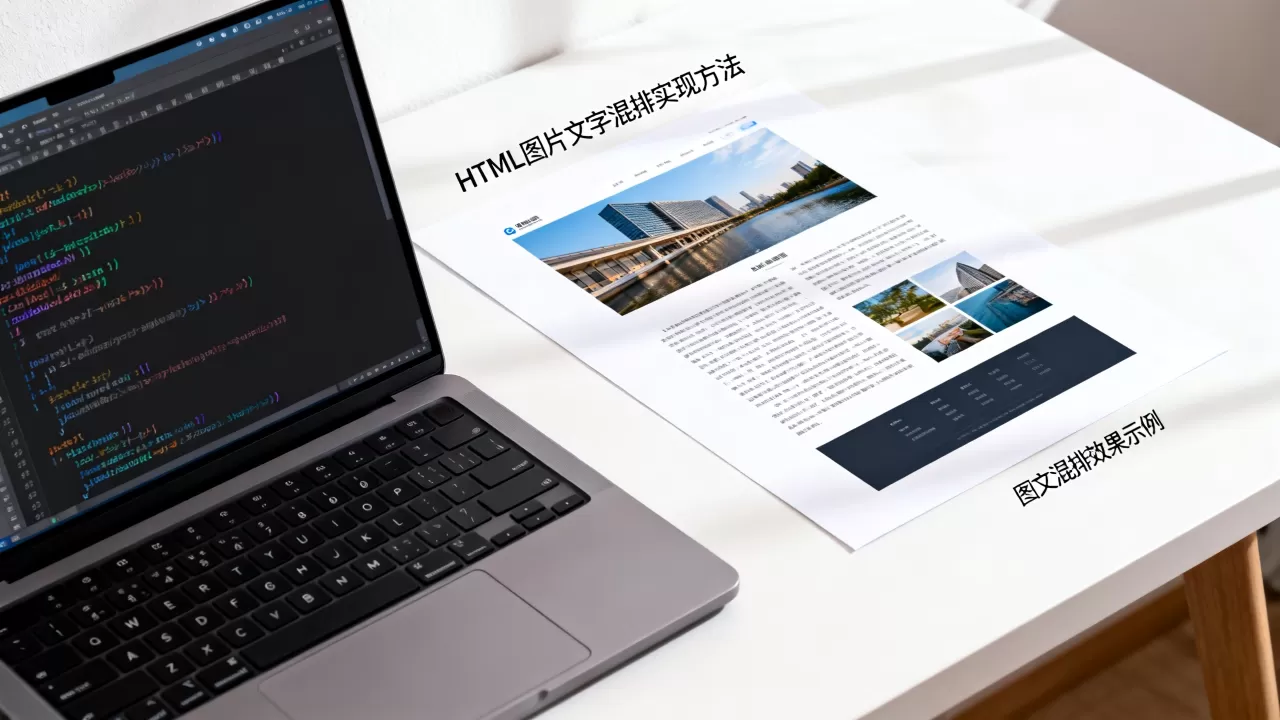 HTML图片文字混排怎么实现？如何实现图文混排效果