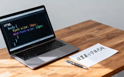 html怎么设置最小字体？html改变最小字体代码