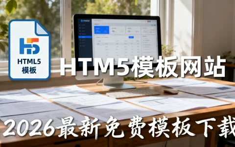 HTML5模板网站怎么找？2026最新免费模板下载