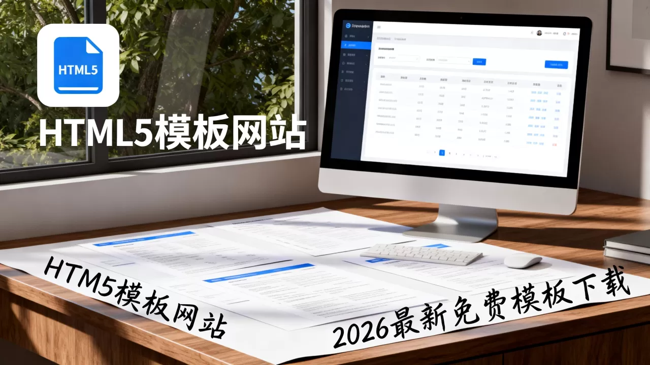 HTML5模板网站怎么找?2026最新免费模板下载 HTML5模板网站怎么找?2026最新免费模板下载