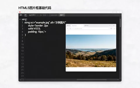 HTML5图片框怎么做？html5图片框代码怎么写