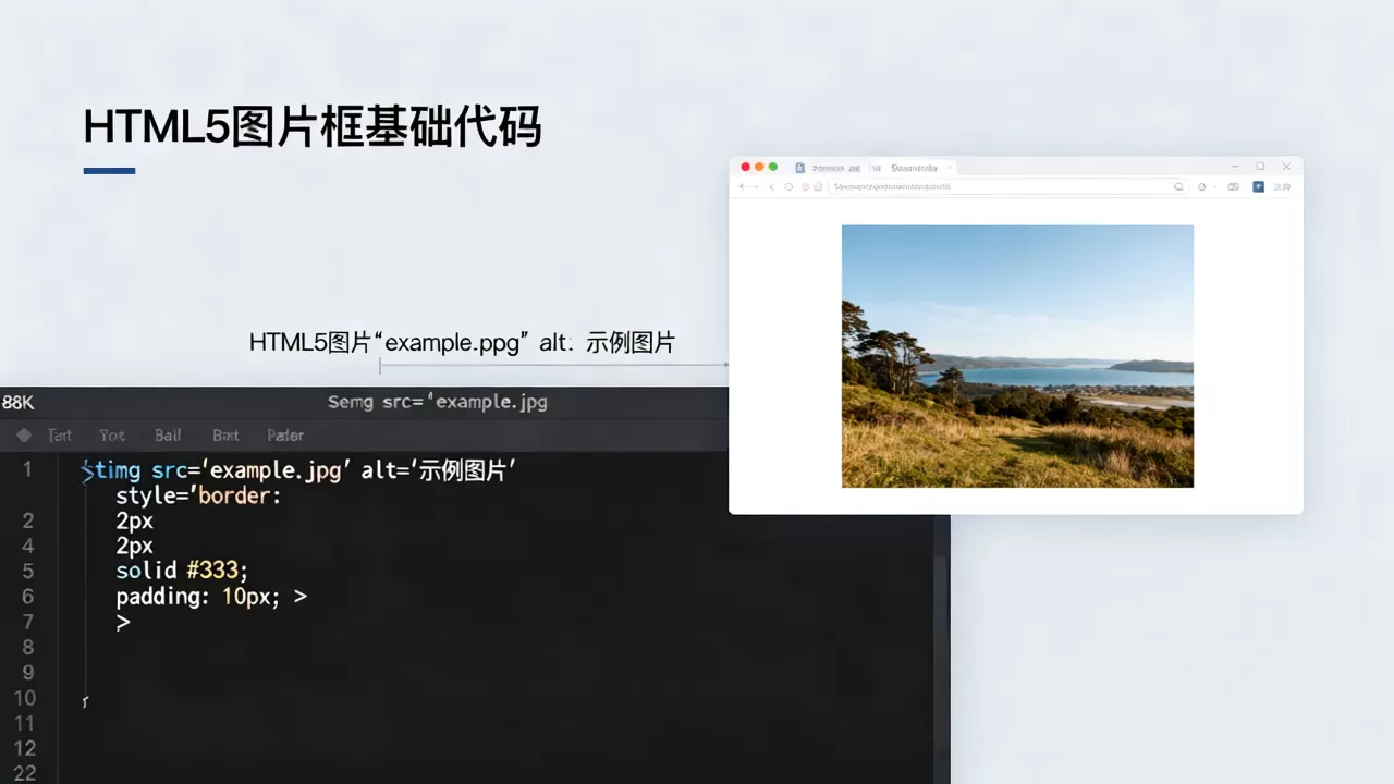 HTML5图片框怎么做?html5图片框代码怎么写 HTML5图片框怎么做?html5图片框代码怎么写