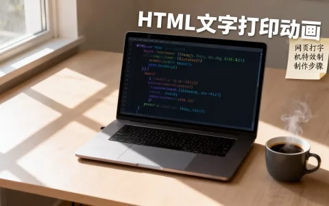HTML文字如何实现打印动画效果？网页打字机特效怎么制作