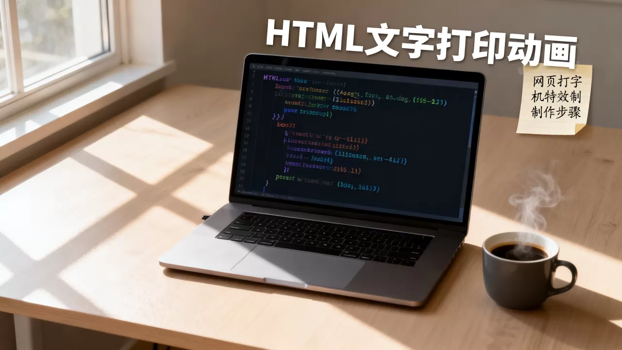 HTML文字如何实现打印动画效果?网页打字机特效怎么制作 HTML文字如何实现打印动画效果?网页打字机特效怎么制作