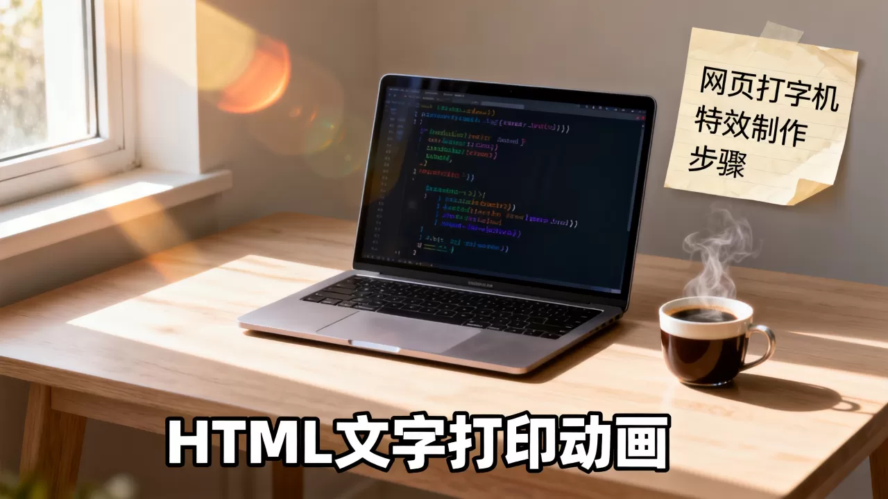 HTML文字如何实现打印动画效果?网页打字机特效怎么制作 HTML文字如何实现打印动画效果?网页打字机特效怎么制作