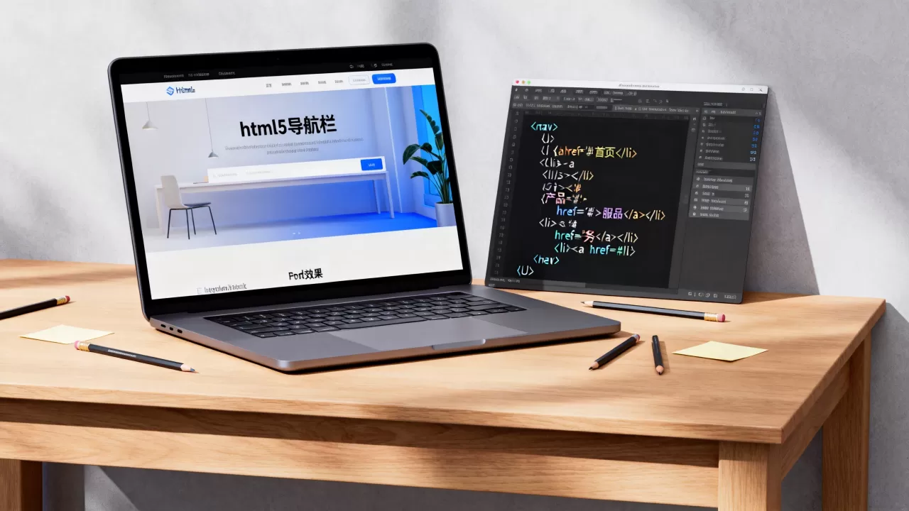 html5网页导航栏怎么做？html5导航栏代码怎么写