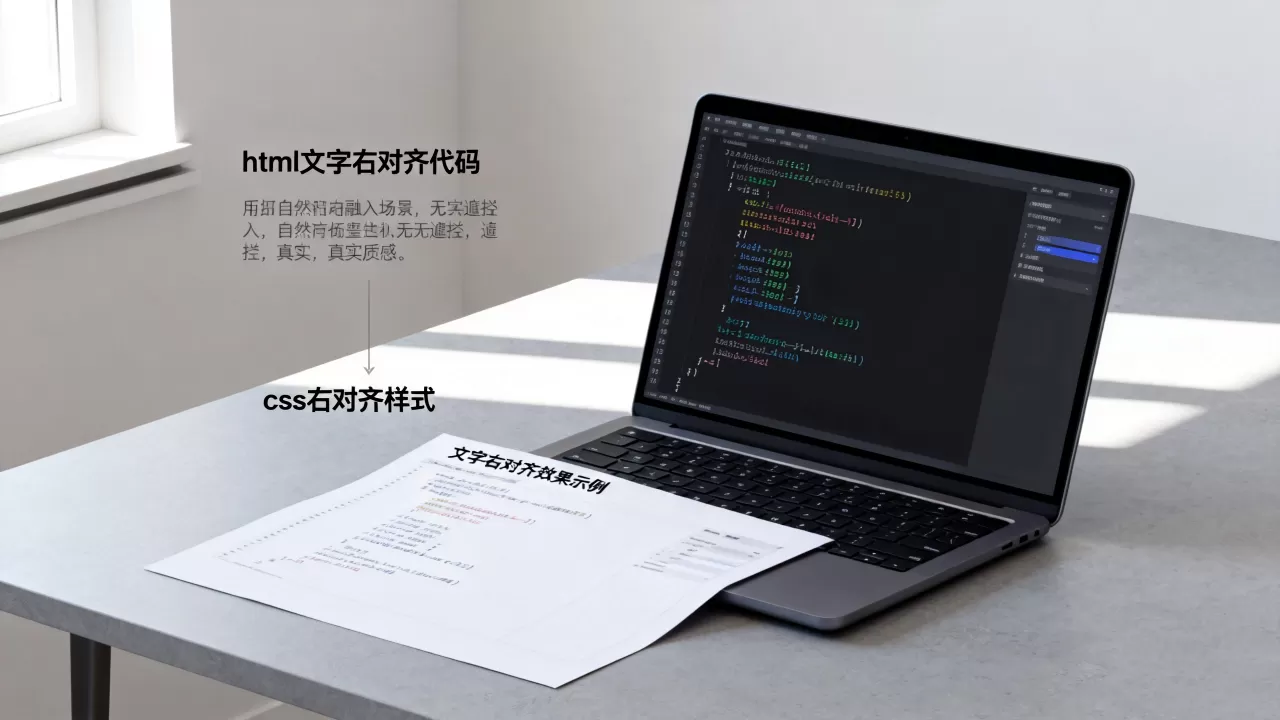 html文字怎么靠右?css让文字右对齐的方法 html文字怎么靠右?css让文字右对齐的方法
