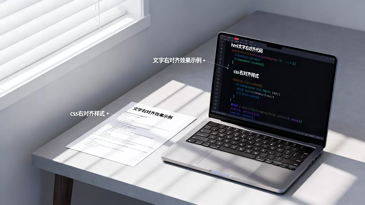 html文字怎么靠右?css让文字右对齐的方法 html文字怎么靠右?css让文字右对齐的方法