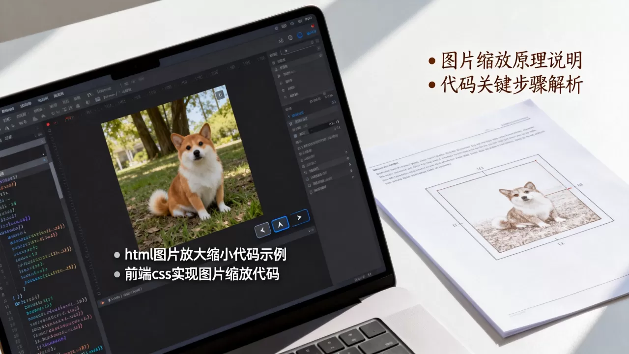 html图片如何放大缩小?前端css实现图片缩放代码 html图片如何放大缩小?前端css实现图片缩放代码
