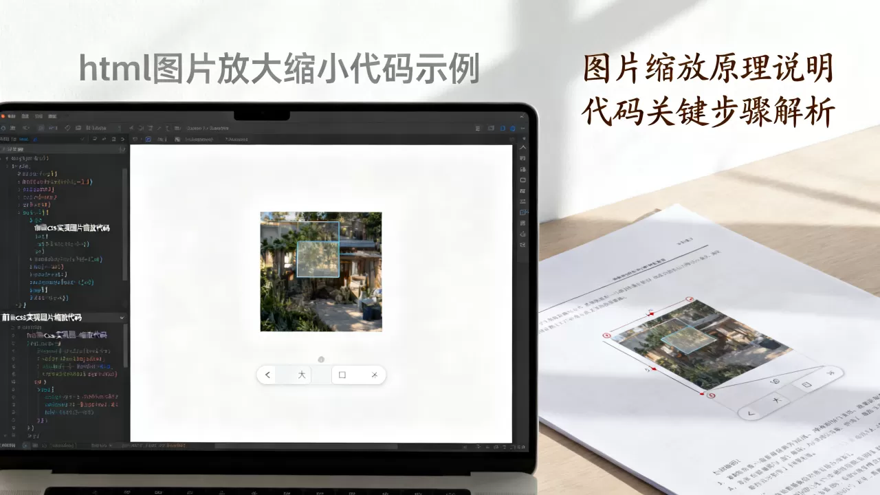 html图片如何放大缩小?前端css实现图片缩放代码 html图片如何放大缩小?前端css实现图片缩放代码