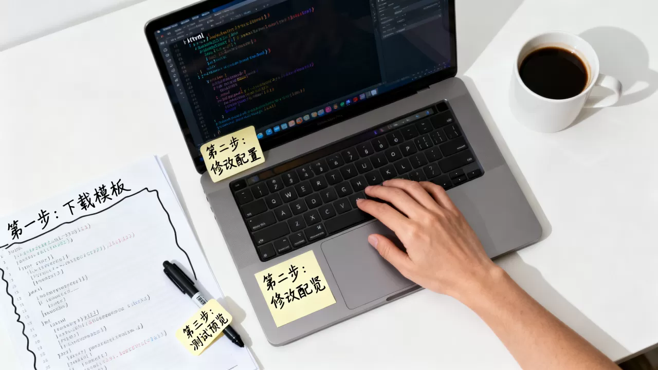html个人网站模板代码怎么用？免费个人网站搭建教程