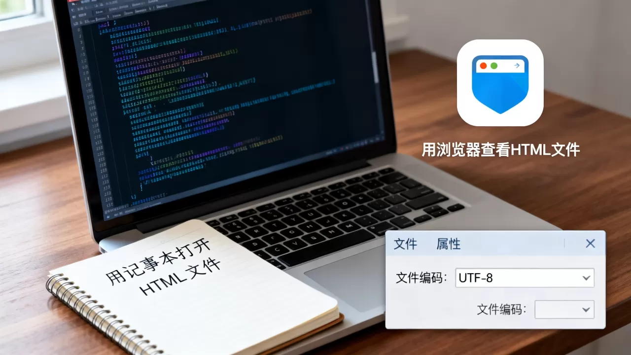 html格式的数据怎么打开？html文件乱码怎么办