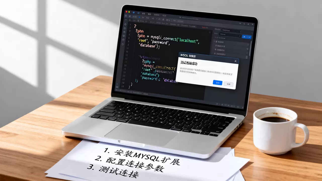 html如何登录数据库？连接mysql数据库代码