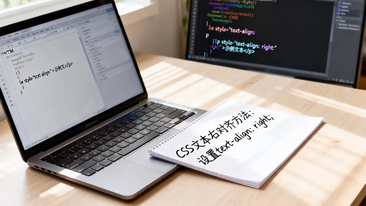 HTML字体如何靠右对齐?css文本右对齐方法 HTML字体如何靠右对齐?css文本右对齐方法