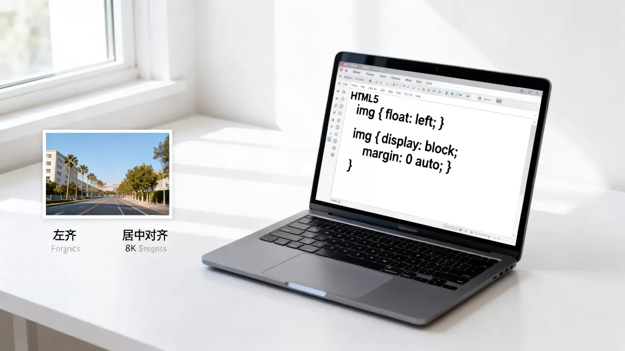 HTML5图片左对齐怎么设置?html5图片居中代码 HTML5图片左对齐怎么设置?html5图片居中代码