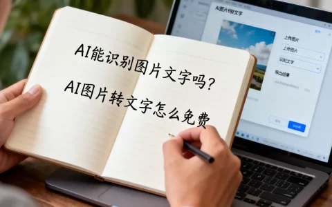 AI能识别图片文字吗？AI图片转文字怎么免费