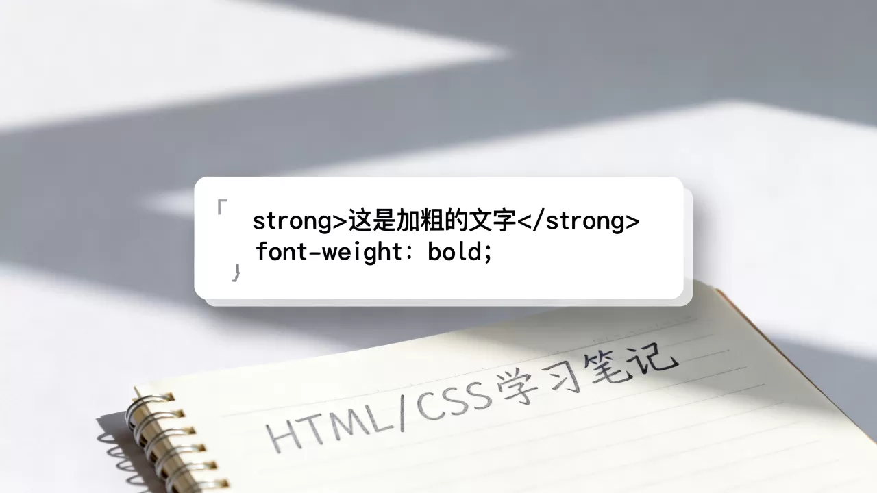HTML代码字体如何加粗?css文字加粗代码怎么写 HTML代码字体如何加粗?css文字加粗代码怎么写