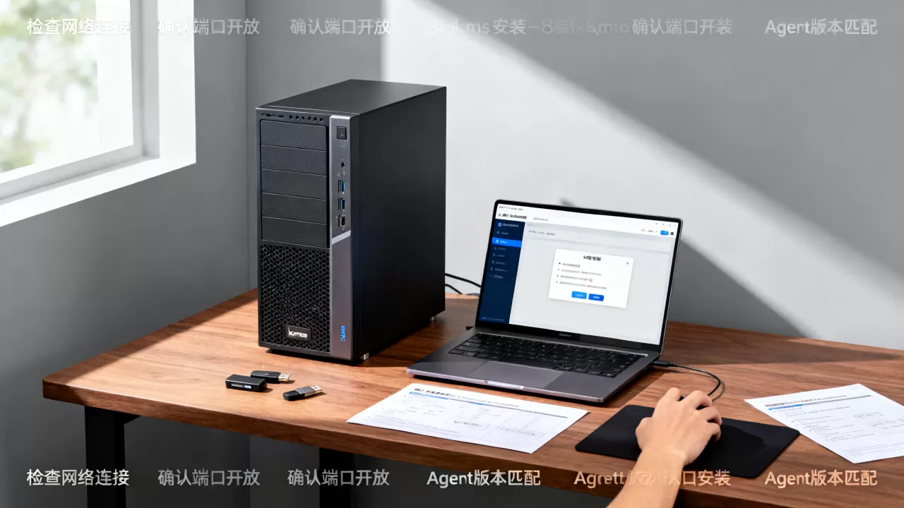 安装kms主机服务器和Agent时遇到报错怎么办？kms激活工具哪里下载