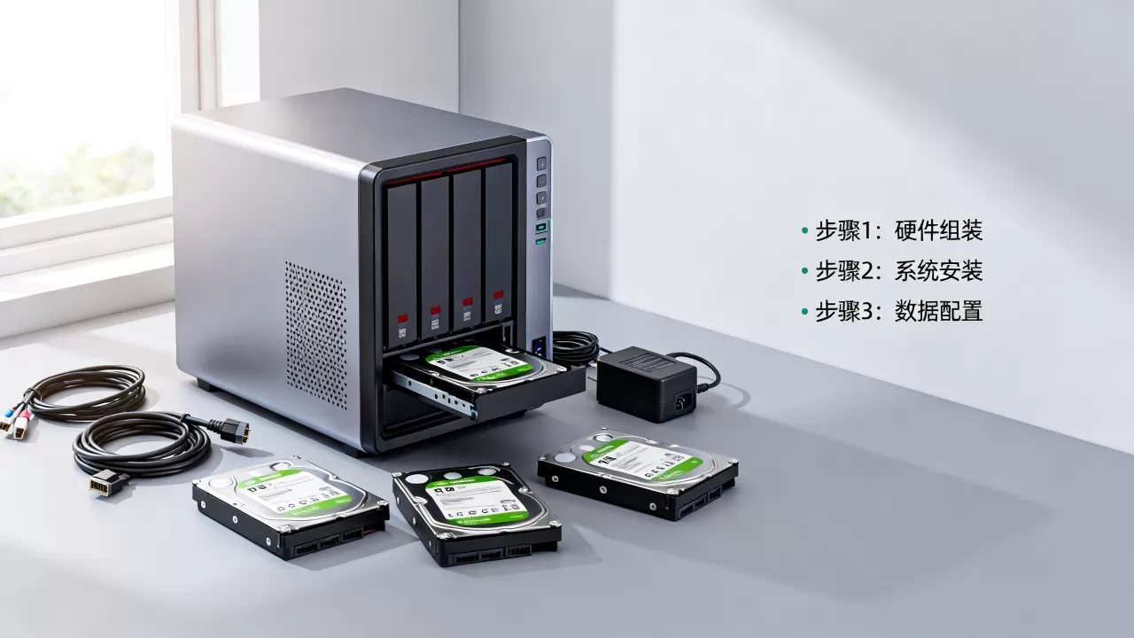 个人存储服务器怎么选？家用NAS搭建教程