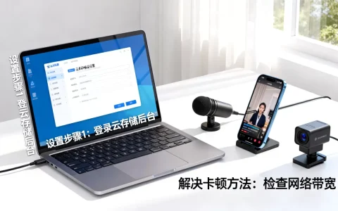 云存储直播怎么设置？云存储直播卡顿怎么解决