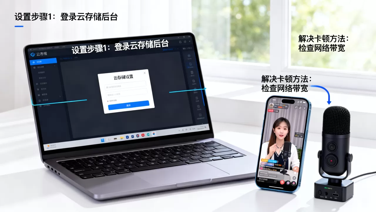 云存储直播怎么设置?云存储直播卡顿怎么解决 云存储直播怎么设置?云存储直播卡顿怎么解决