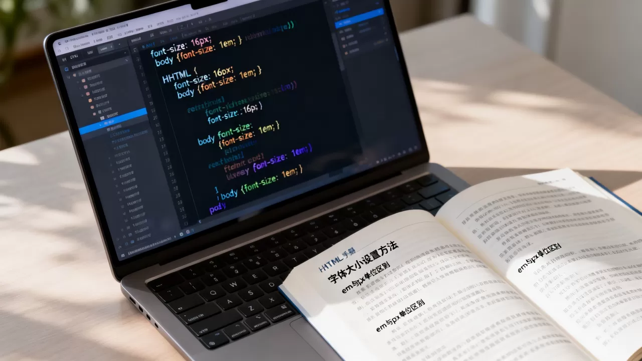 html字体逐渐变大是什么原因？html字体大小怎么设置