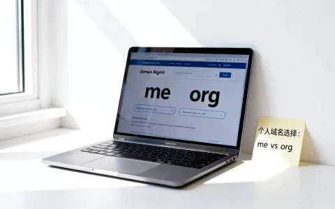 个人域名用me还是org好？域名后缀me和org区别