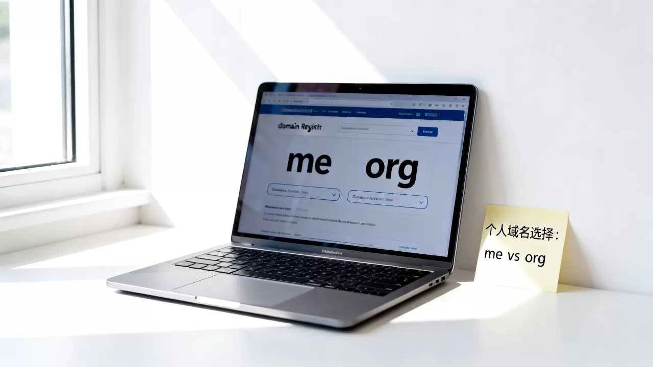 个人域名用me还是org好?域名后缀me和org区别 个人域名用me还是org好?域名后缀me和org区别