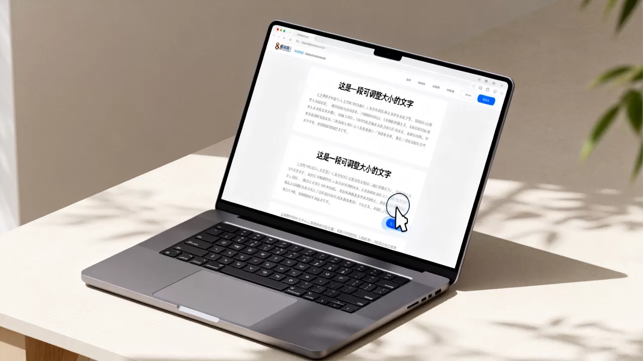html怎样放大字体?网页字体变大变小的方法 html怎样放大字体?网页字体变大变小的方法
