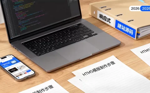 HTML5门户网站模版怎么制作？2026最新响应式建站源码推荐