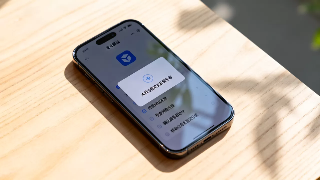 app提示未找到指定主机服务器是怎么回事?移动应用至指定分组 app提示未找到指定主机服务器是怎么回事?移动应用至指定分组