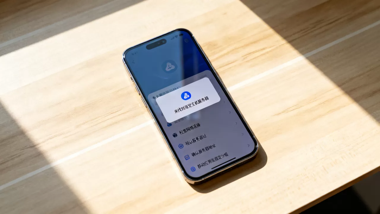 app提示未找到指定主机服务器是怎么回事?移动应用至指定分组 app提示未找到指定主机服务器是怎么回事?移动应用至指定分组