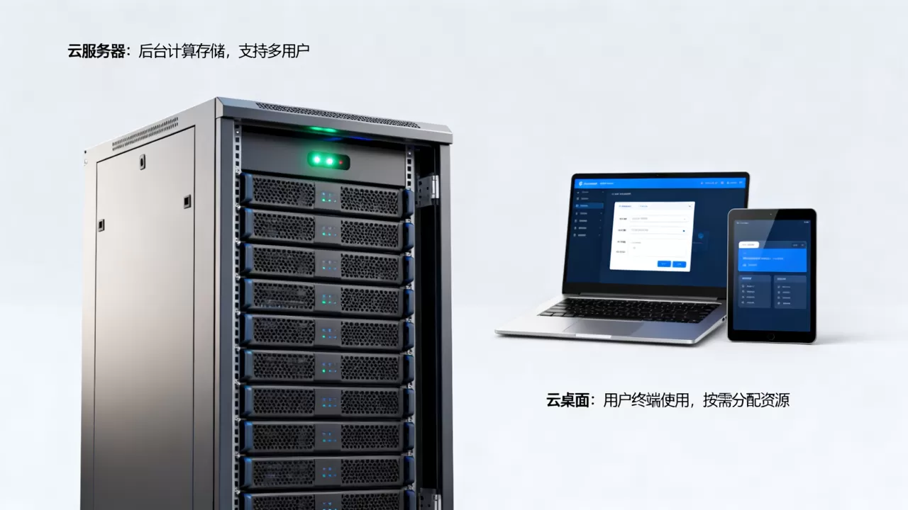 云桌面和云服务器有什么区别?云服务器和云桌面的区别 云桌面和云服务器有什么区别?云服务器和云桌面的区别