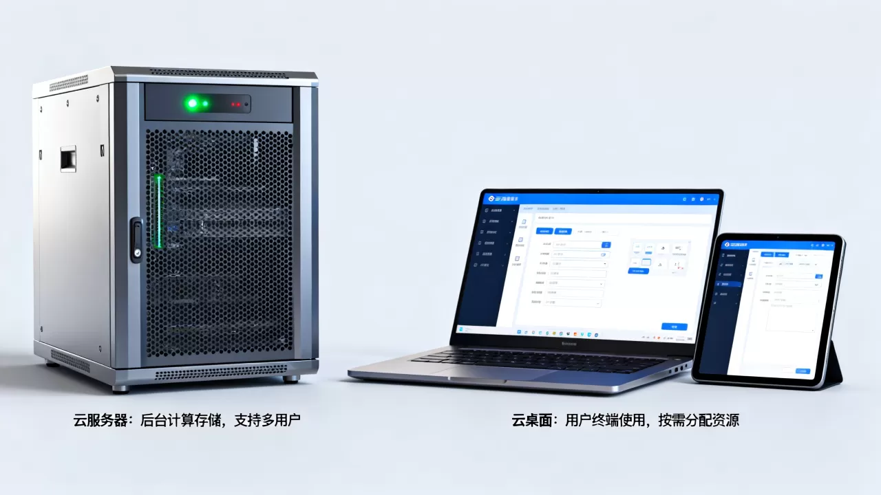 云桌面和云服务器有什么区别?云服务器和云桌面的区别 云桌面和云服务器有什么区别?云服务器和云桌面的区别