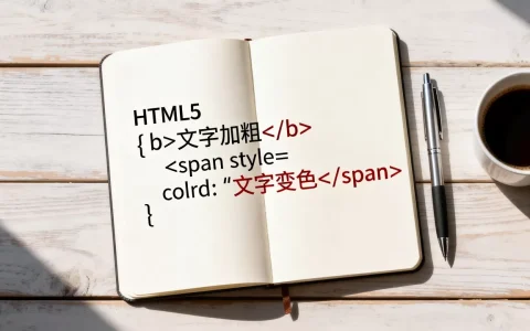 HTML5如何标记文字？HTML5文字加粗变色的方法