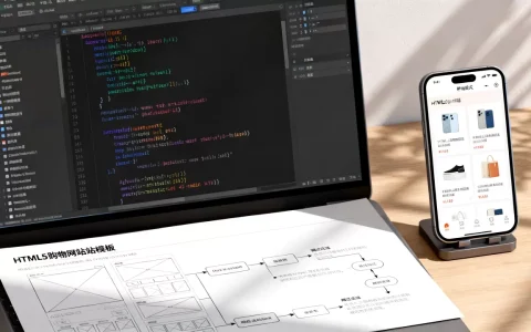 HTML5购物网站模板怎么制作？2026最新响应式源码下载