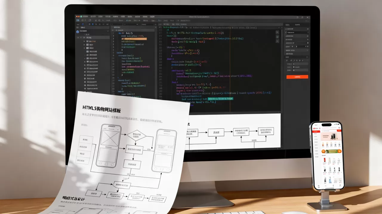 HTML5购物网站模板怎么制作?2026最新响应式源码下载 HTML5购物网站模板怎么制作?2026最新响应式源码下载