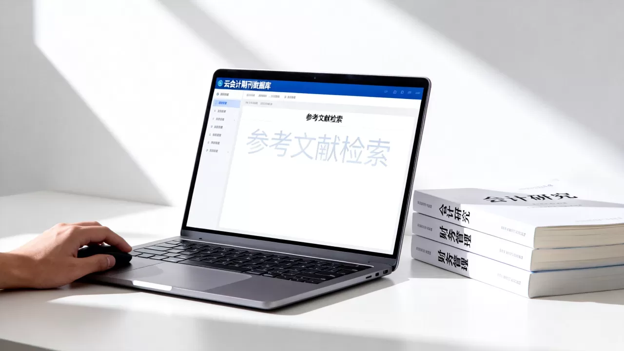云会计期刊数据库怎么用？云会计论文参考文献哪里找