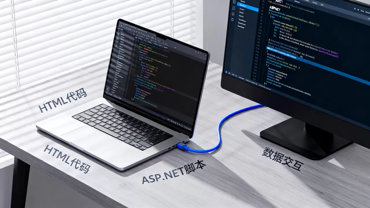 HTML中怎么运行ASP？ASP.NET与HTML页面交互方法