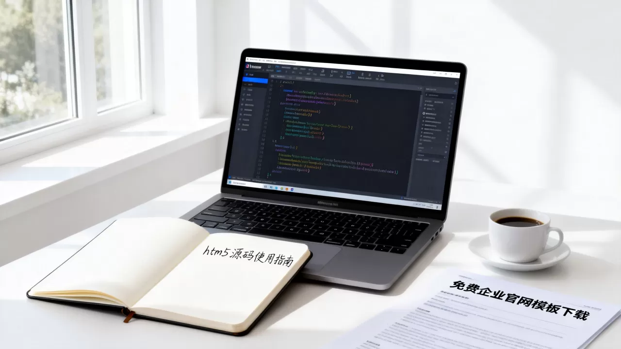 htm5静态企业网站源码怎么用？免费企业官网模板下载