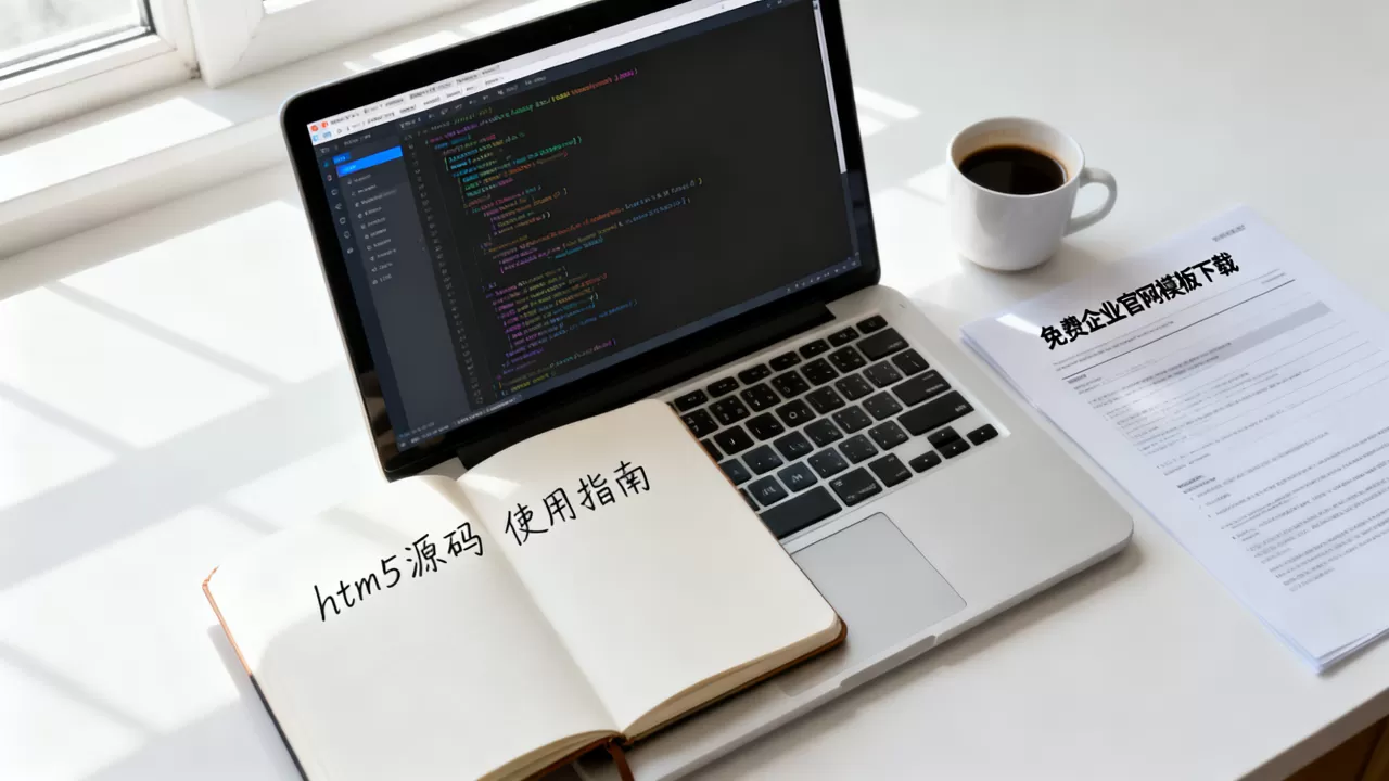htm5静态企业网站源码怎么用？免费企业官网模板下载