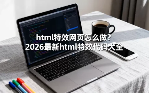 html特效网页怎么做？2026最新html特效代码大全