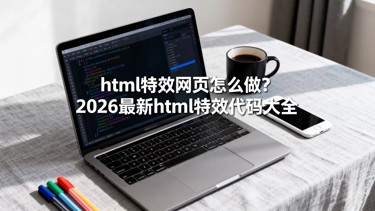 html特效网页怎么做？2026最新html特效代码大全