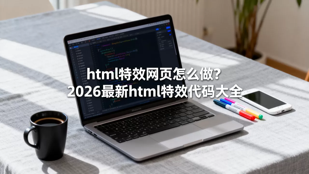 html特效网页怎么做？2026最新html特效代码大全