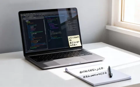 HTML代码如何写入.js文件中？js引入html代码的方法