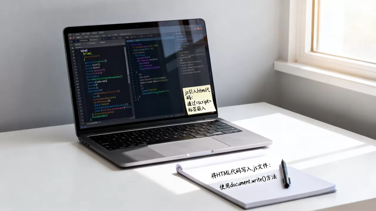 HTML代码如何写入.js文件中?js引入html代码的方法 HTML代码如何写入.js文件中?js引入html代码的方法