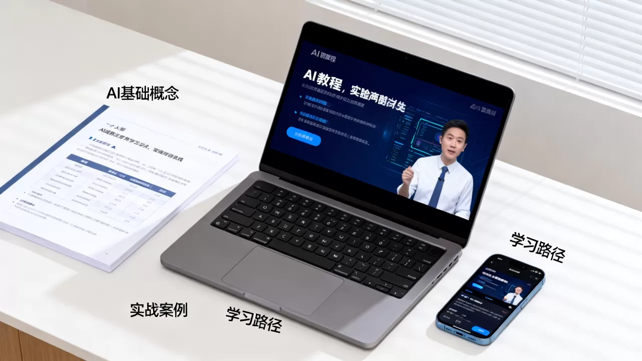 AI学习教程视频怎么用？零基础入门学习路径