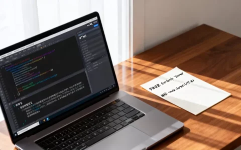 HTML5中文字排版乱码怎么办？如何设置中文字体