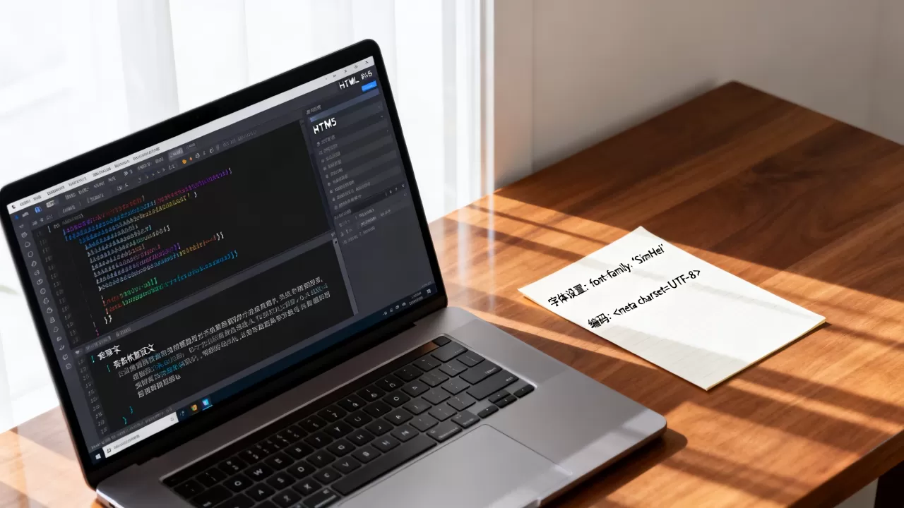 HTML5中文字排版乱码怎么办?如何设置中文字体 HTML5中文字排版乱码怎么办?如何设置中文字体